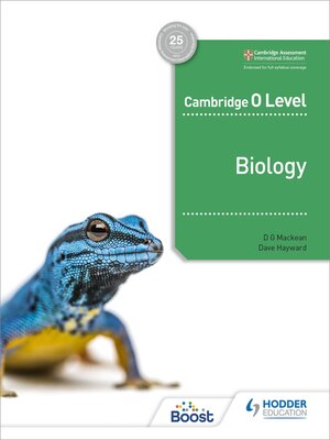 cover image of Cambridge O Level Biology